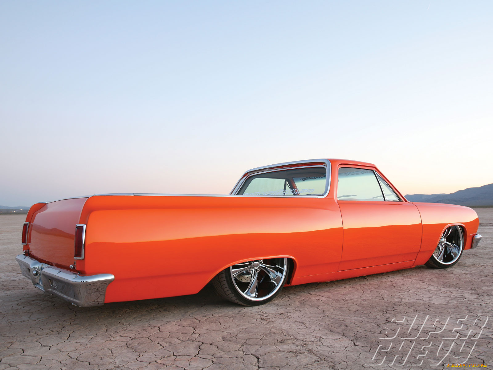 , custom, pick, up, el, camino